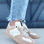 Shu Shop Shoes - Sneakers Shu Shop Sylvia Sneaker In Beige Suede