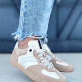 Shu Shop Shoes - Sneakers Shu Shop Sylvia Sneaker In Beige Suede