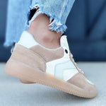 Shu Shop Shoes - Sneakers Shu Shop Sylvia Sneaker In Beige Suede