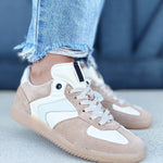 Shu Shop Shoes - Sneakers Shu Shop Sylvia Sneaker In Beige Suede