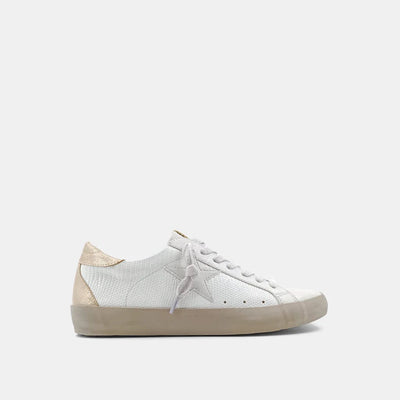 Shu Shop Paula Sneakers-Bone Lizard - Infinity Raine