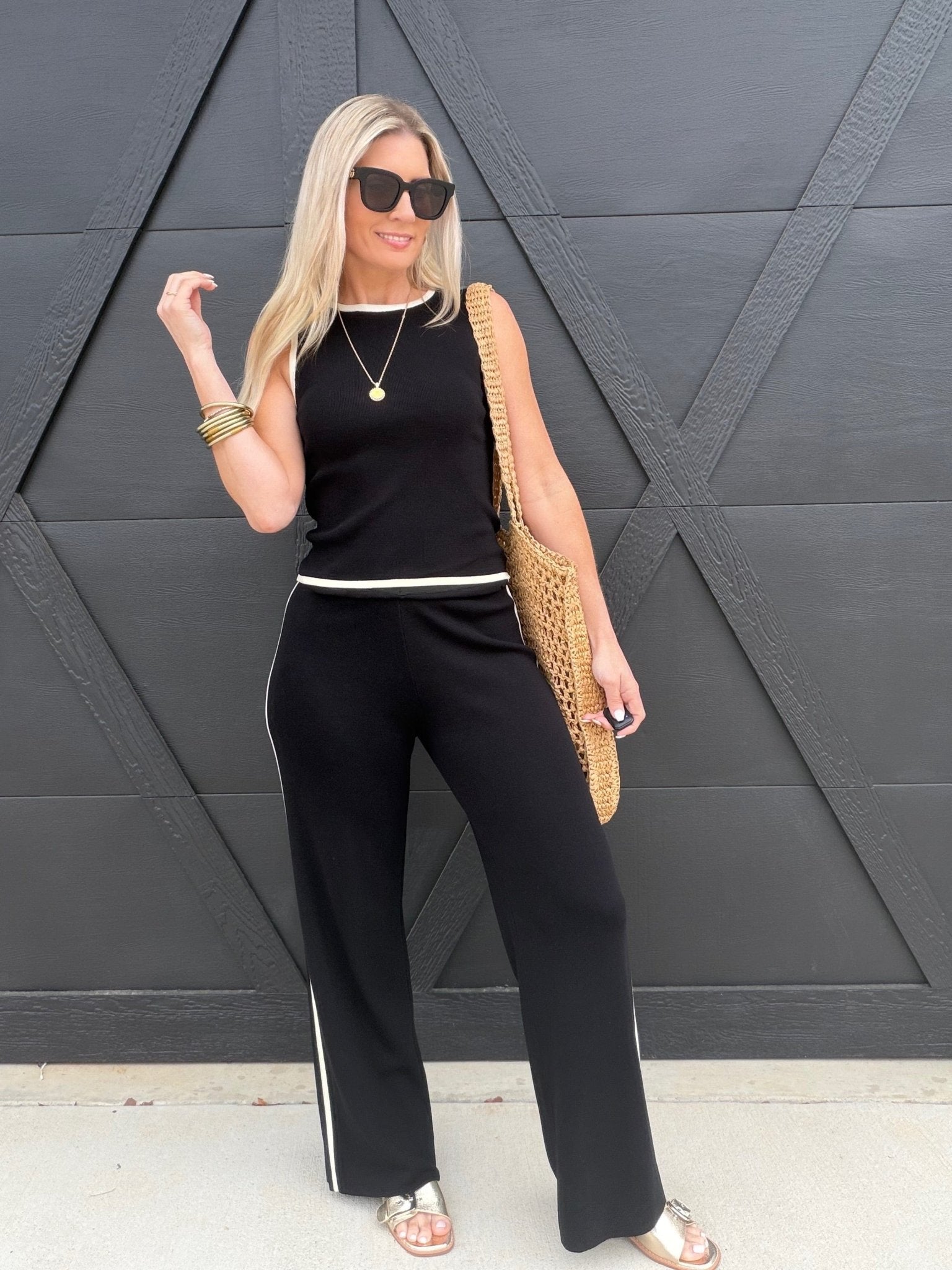 Simone Pants In Black - Infinity Raine