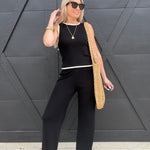 Simone Pants In Black - Infinity Raine