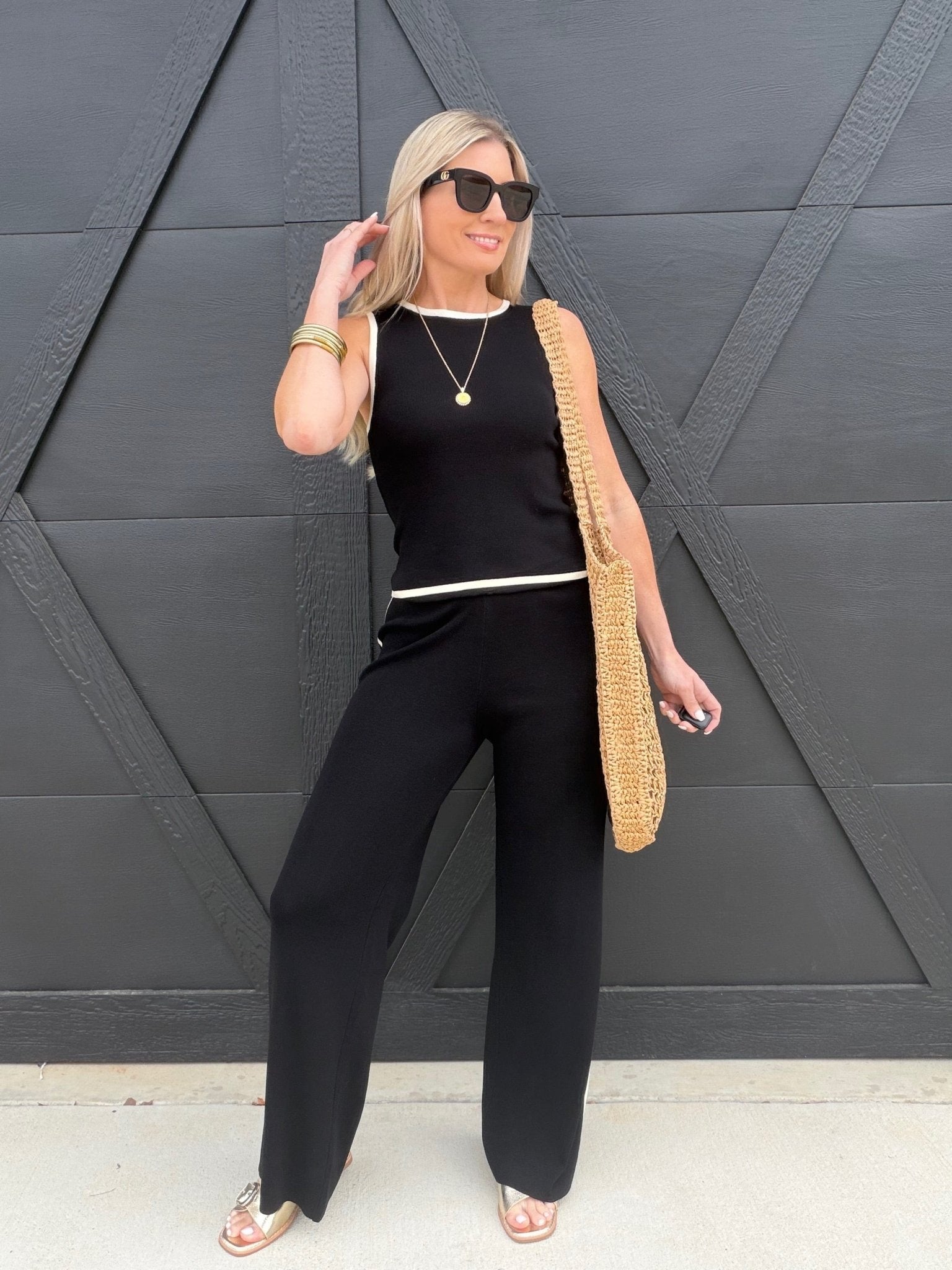 Simone Pants In Black - Infinity Raine