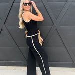 Simone Pants In Black - Infinity Raine