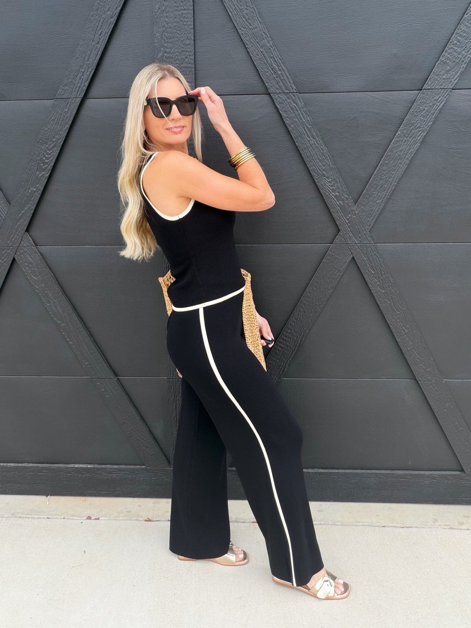 Simone Pants In Black - Infinity Raine