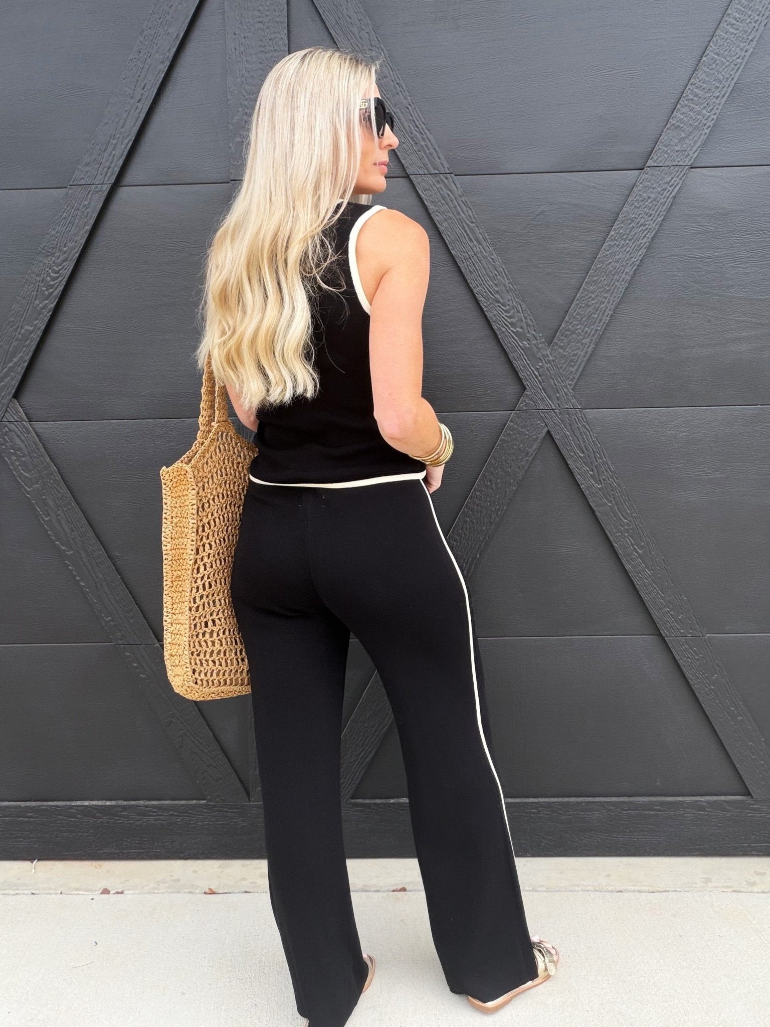 Simone Pants In Black - Infinity Raine