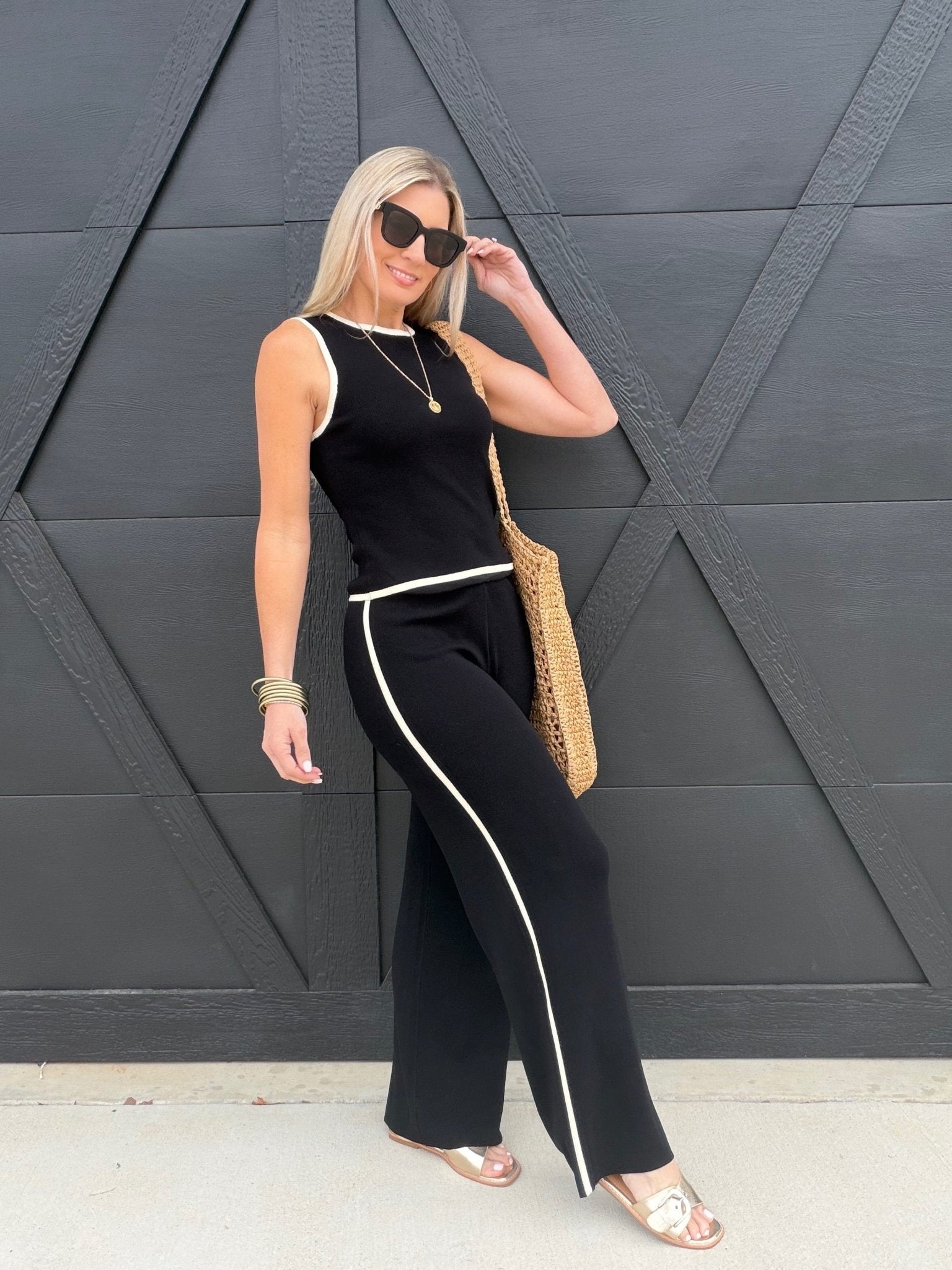 Simone Pants In Black - Infinity Raine