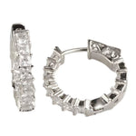 Small CZ Huggie Hoop Earrings - Infinity Raine