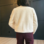 So So Soft Faux Fur Jacket In Ivory - Infinity Raine