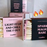 Spark Magic Babe Black Matches - Infinity Raine