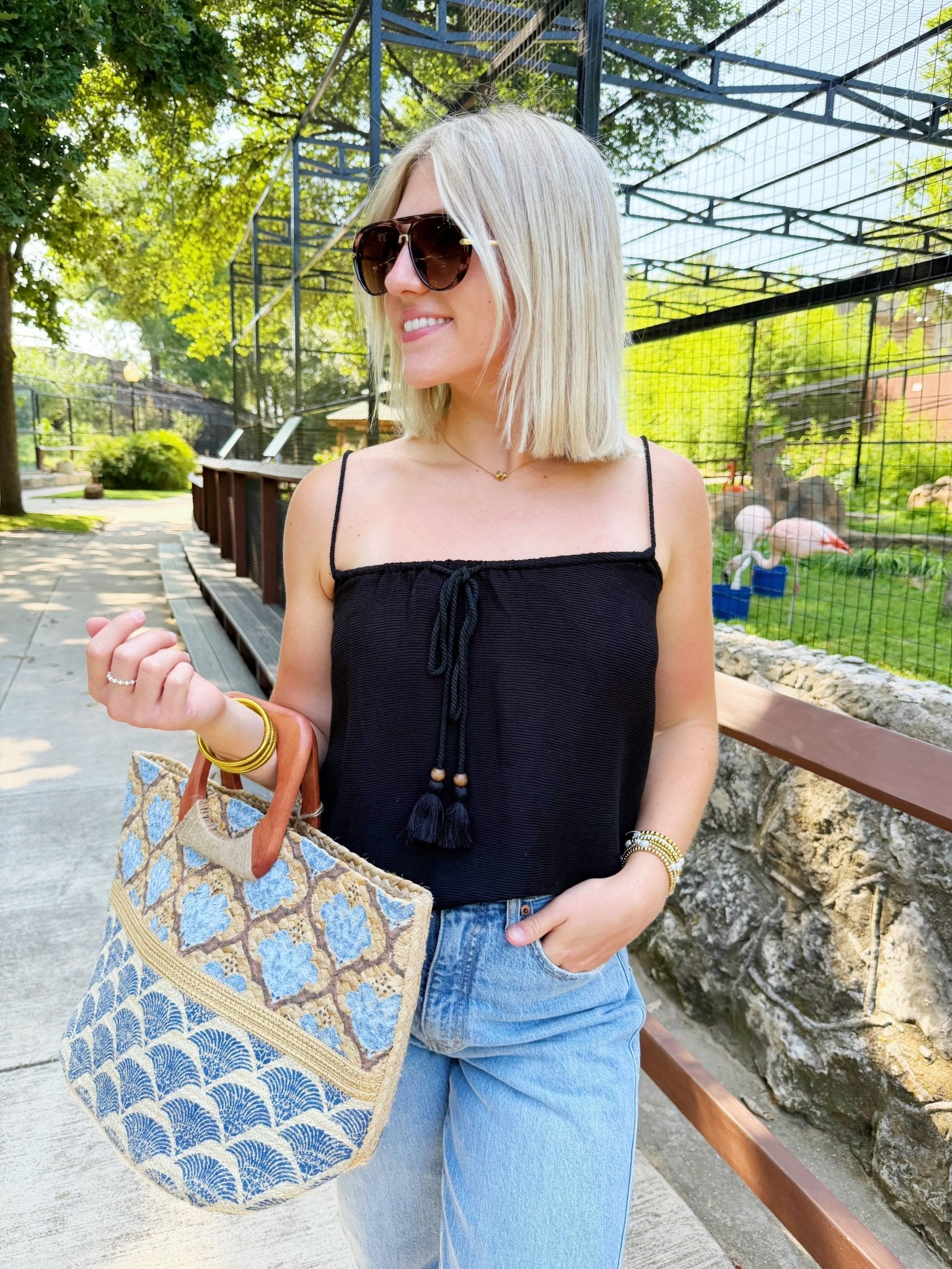 Stacy Top In Black - Infinity Raine