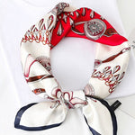 Square Printed Scarfs-Multi - Infinity Raine