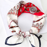 Square Printed Scarfs-Multi - Infinity Raine