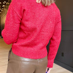 Teddy Bear Sweater In Red - Infinity Raine