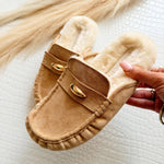 The Hayden Fur Lined Mule Loafer - Infinity Raine