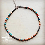 The Jewelry Junkie Jewelry - Necklaces Beaded Collar Necklace In Multi 22126070