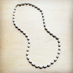 The Jewelry Junkie Jewelry - Necklaces Melon Beaded Necklace In White Turquoise 99762422