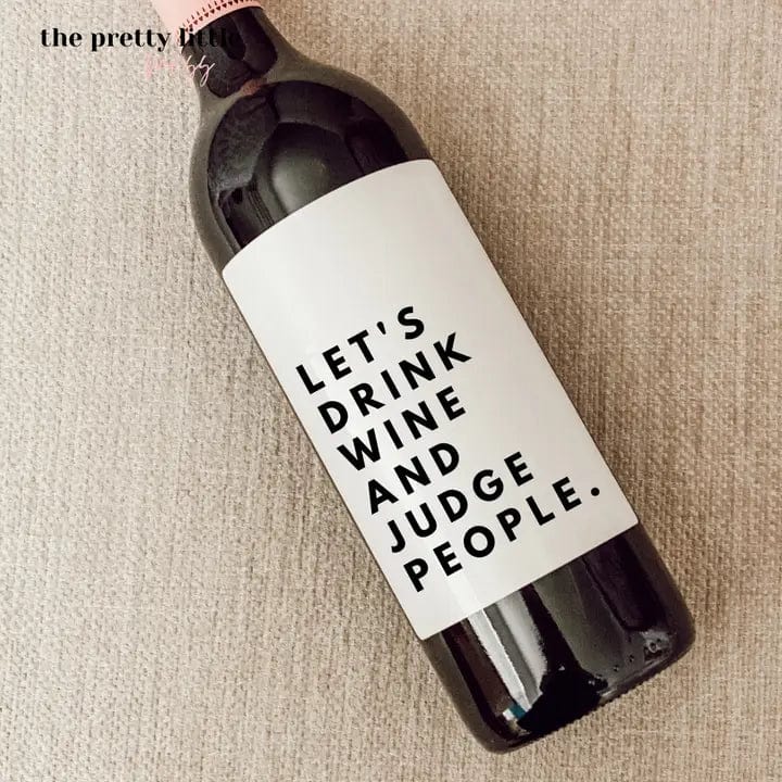 Funny Giftable Wine Labels - Infinity Raine