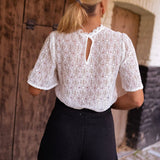 Tweed Shorts In Black - Infinity Raine