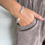 Two Toned Pearl Bracelet - Infinity Raine
