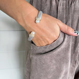 Two Toned Pearl Bracelet - Infinity Raine
