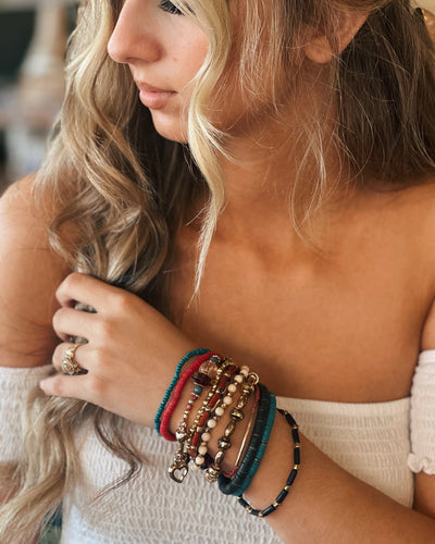 Mixed Media Bracelet Set-More Colors - Infinity Raine