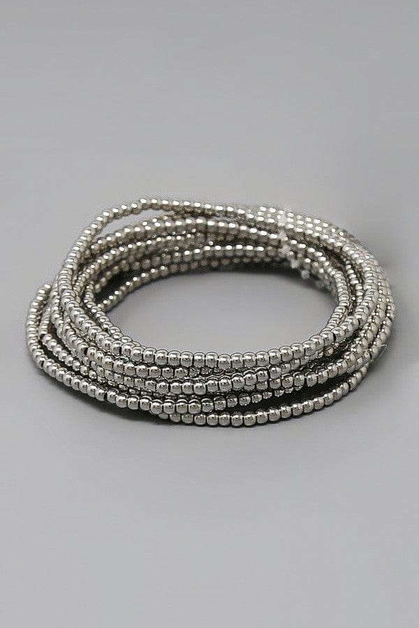 Stretch Bracelet Stack In Multi - Infinity Raine