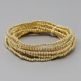 Stretch Bracelet Stack In Multi - Infinity Raine