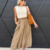 Warm Gesture Sweater Vest In Cream - Infinity Raine