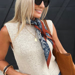 Warm Gesture Sweater Vest In Cream - Infinity Raine