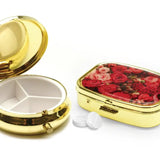 Wellness Keeper Women's Pocket-Sized Pill Case - Infinity Raine