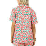 Whimsical Rose Loungewear Short Set In Pink - Infinity Raine