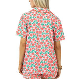 Whimsical Rose Loungewear Short Set In Pink - Infinity Raine