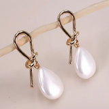 Wired Bow with Opal Teardrop Earrings - Infinity Raine