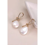 Wired Bow with Opal Teardrop Earrings - Infinity Raine