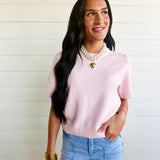 Year-Round Essential Soft Sweater Top with Raglan Sleeves In Peony Pink - Infinity Raine