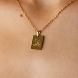 You Are Loved Pendant Necklace - Infinity Raine