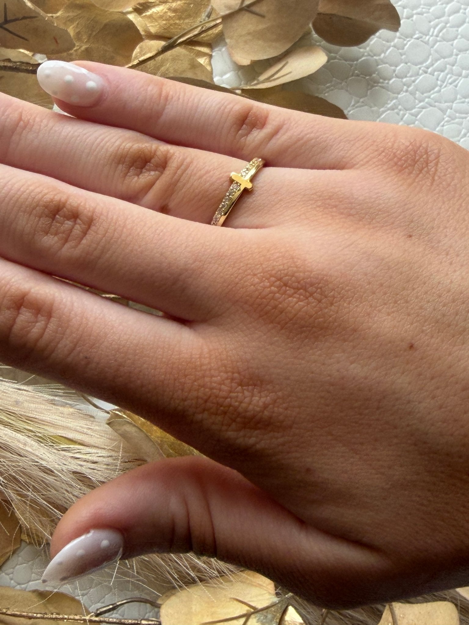 You're Enough Cross Ring - Infinity Raine