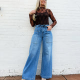 ZENANA Tops - Blouses All Over Lace Top In Brown